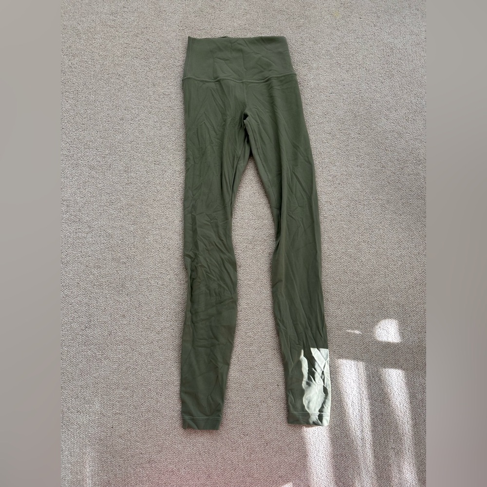lululemon Align™ High-Rise Pant 28" - sage green - size 2
